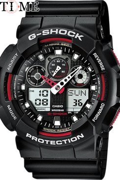 Часы Casio G-Shock GA-100-1A4 GA-100-1A4-1