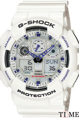 Часы Casio G-Shock GA-100A-7A - смотреть фото, видео