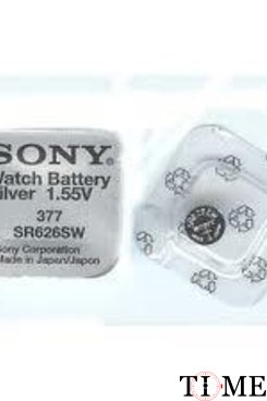 Sony SR 626 SWN-PB ВL-1 (377/D6.8 x H2.6/1.55V/30mAh - батарейка для часов) SR 626