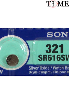 Sony SR 616 SWN-PB ВL-1  (321/D6,8 x H1,6/1.55V/16mAh - батарейка для часов) Sony SR 616