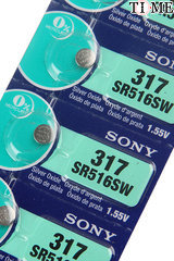 Sony SR 516 SWN-PB ВL-1 (317/D5,8 x H1,6/1.55V/11.5mAh - батарейка для часов) - смотреть фото, видео