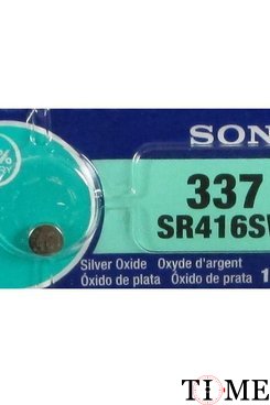 Sony SR 416 SWN PB ВL-1 (337/D4.8 x H1,6/1.55V/8mAh - батарейка для часов) Sony SR 416