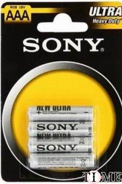 Sony R03 BL-4 (Ultra R03NUB4A, батарейка, 1.5 В, 4шт.) Sony R03 BL-4