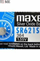 MAXELL SR-621 SW (364, SR60, 1.55V батарейка для часов) - смотреть фото, видео