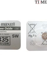 MAXELL SR-512 SW (335, 1.55V батарейка для часов) - смотреть фото, видео