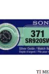 Sony SR 920 SWN-PB BL-1 (371/D9,5 x H2,0/1.55V/40mAh - батарейка для часов) - смотреть фото, видео