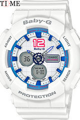 Часы Casio Baby-G BA-120-7B - смотреть фото, видео