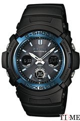 Часы Casio G-Shock AWG-M100A-1A - смотреть фото, видео