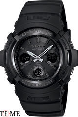 Часы Casio G-Shock AWG-M100B-1A - смотреть фото, видео