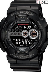 Часы Casio G-Shock GD-100-1B - смотреть фото, видео