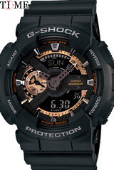 Часы Casio G-Shock GA-110RG-1A - смотреть фото, видео