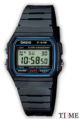 Часы CASIO Collection F-91W-1Q - смотреть фото, видео