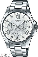 Часы Casio Sheen SHE-3806D-7A - смотреть фото, видео
