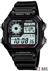 Часы Casio Collection AE-1200WH-1A - смотреть фото, видео