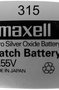 MAXELL SR-716 SW (315,SR67,1.55V батарейка для часов)