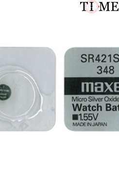 MAXELL SR-421 SW (348, 1.55V батарейка для часов)
