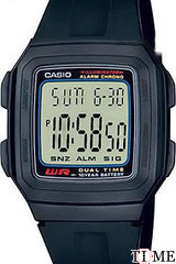 Часы Casio Collection F-201W-1A - смотреть фото, видео